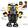 Робот "DANCE HERO" Бамблби, свет, звук, танцует, высота робота 20 см, арт.998-2, фото 4