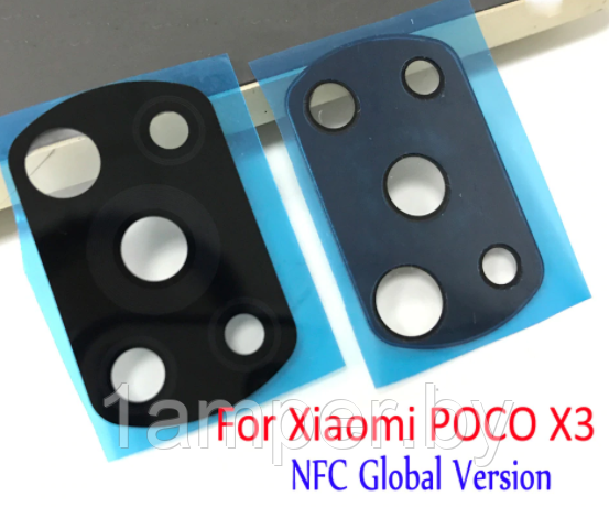 Стекло камеры Original для Xiaomi POCO X3/POCO X3 NFC/X3 Pro - фото 1 - id-p145468233