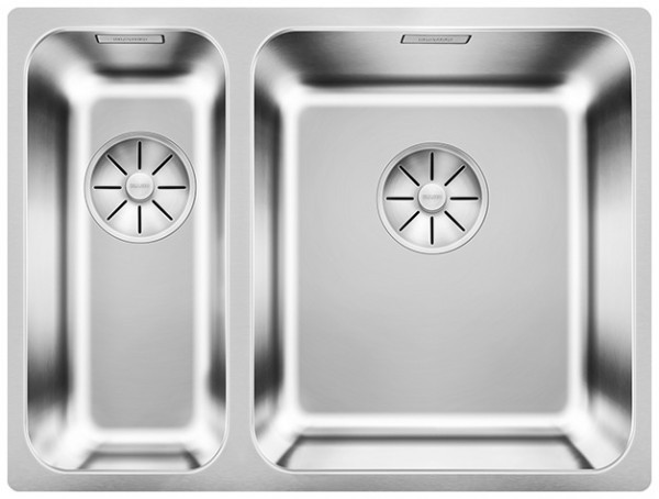 Кухонная мойка Blanco SOLIS 340/180-IF (чаша справа) полированная