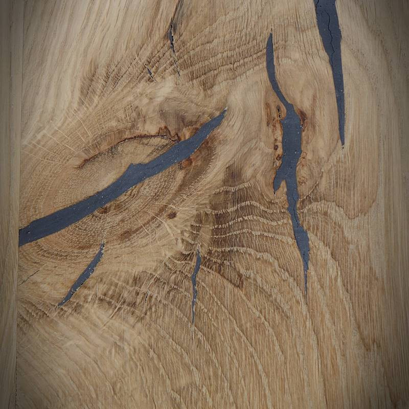 Столешница 200*90 из массива Дуба NATURAL WOOD без покрытия - фото 2 - id-p145473176