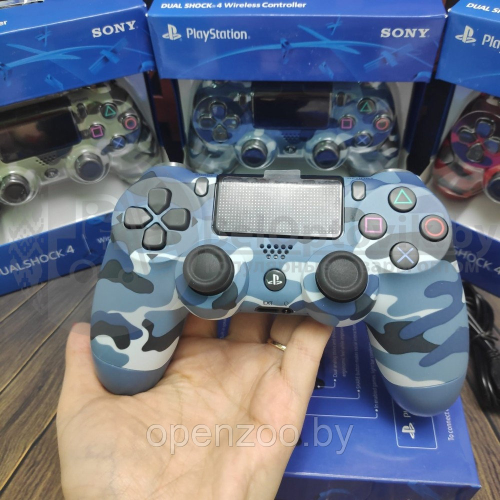 Игровой геймпад Sony DualShock 4 , беспроводной Синий хаки - фото 6 - id-p142589661