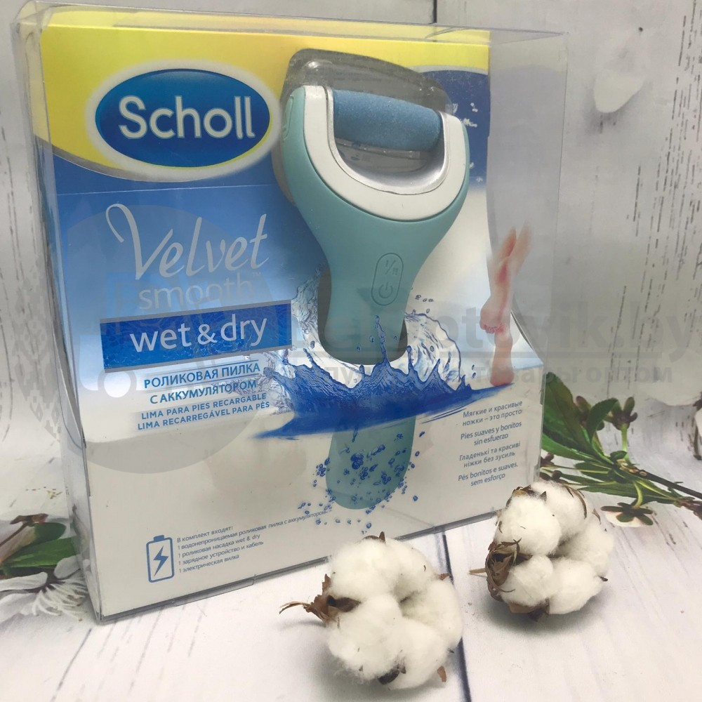 Электрическая роликовая пилка Scholl Wet Dry (качество А) - фото 7 - id-p109393783