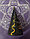 Свеча черная "Ведьмин Колпак" с печной сажей, фото 2