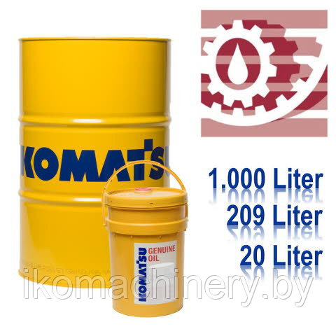 Трансмиссионное масло KOMATSU TO30 (SAE 30), тара 20 л. - фото 1 - id-p11879930