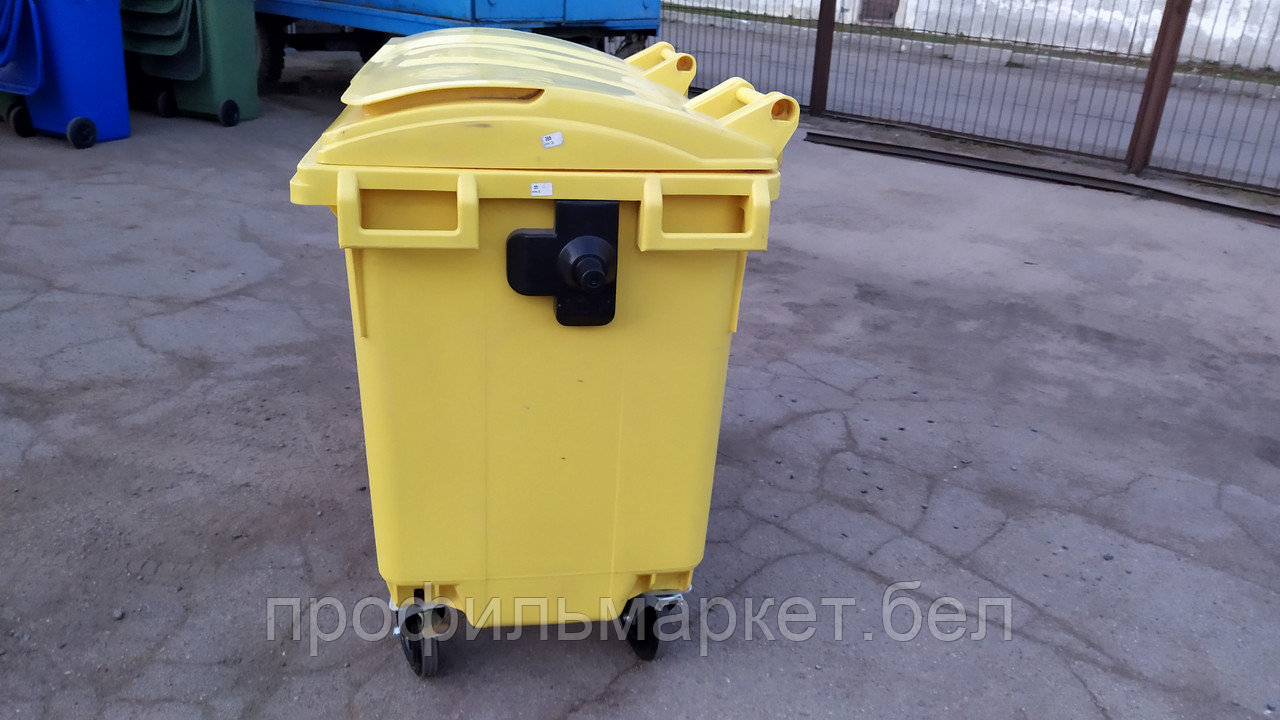 Контейнер для мусора 660 л желтый, Сербия - фото 2 - id-p145510467