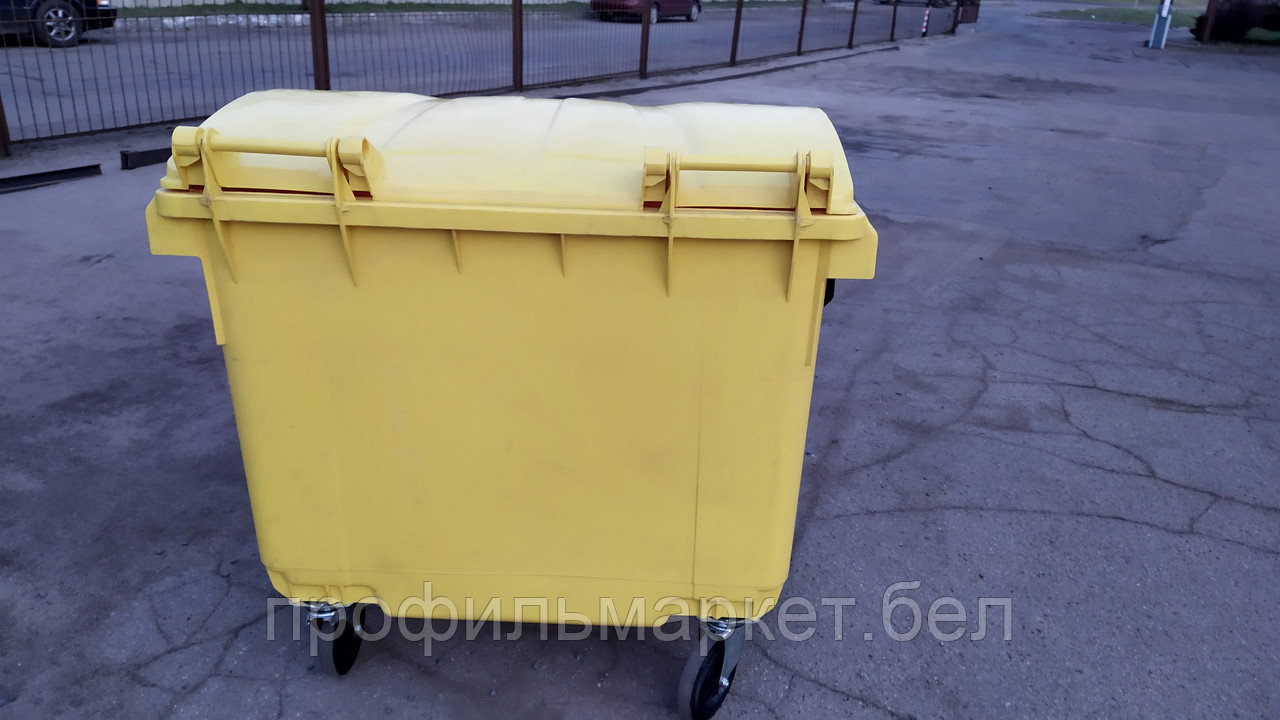 Контейнер для мусора 660 л желтый, Сербия - фото 3 - id-p145510467