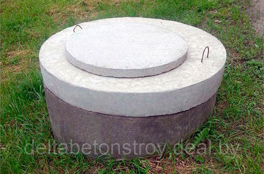 Заглушка люка бетонная КЛ 1 - фото 1 - id-p145541135