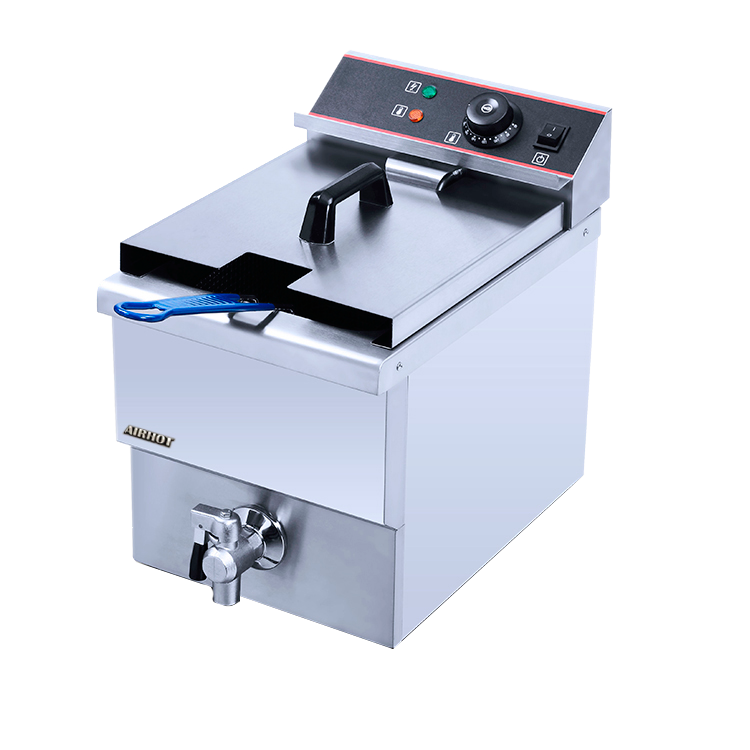 Фритюрница AIRHOT EF12T с краном