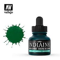 Чернила (тушь) для каллиграфии India Ink, изумрудный, 30мл, Acrilicos Vallejo V-35321 Чернила (тушь) для каллиграфии India Ink, изумрудный, 30мл, Acrilicos Vallejo