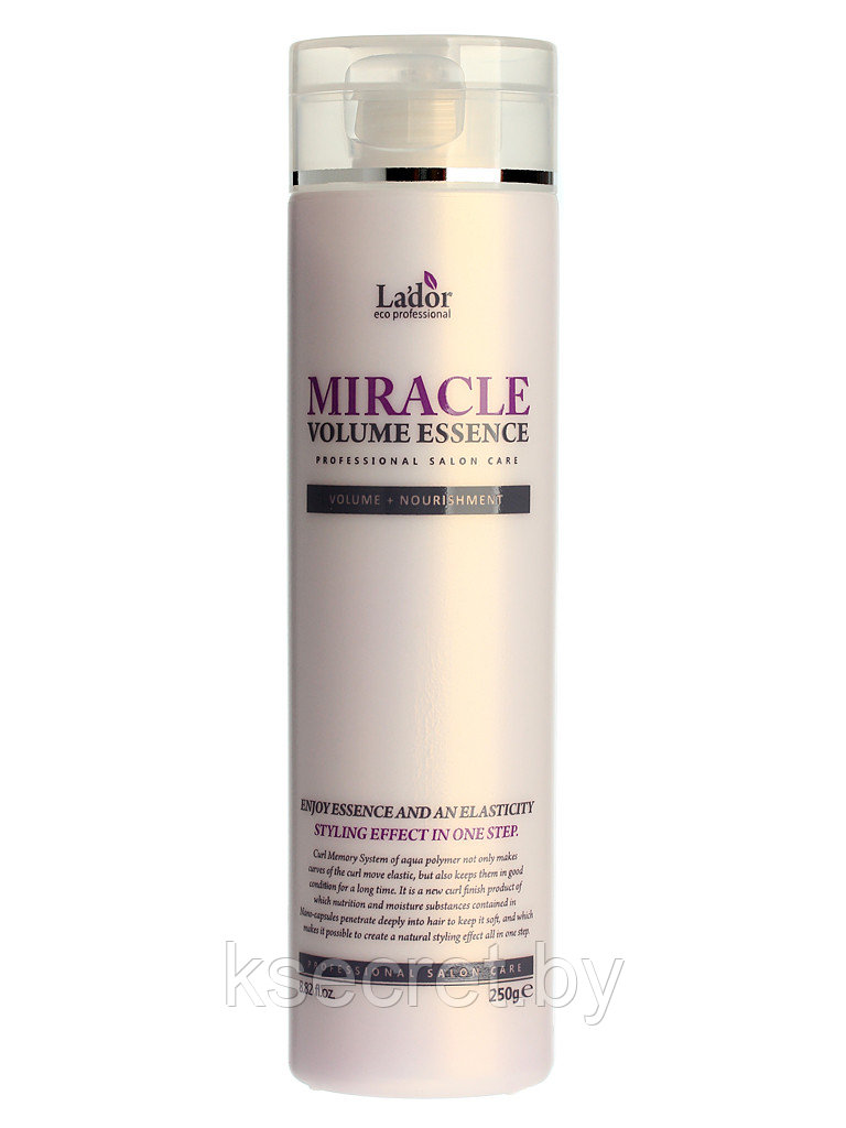 ЛД Miracle Эссенция для фиксации и объема волос увлажняющая Lador Miracle Volume Essence 250g - фото 1 - id-p145554957