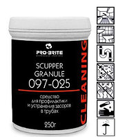 Средство для профилактики и устранения засоров в трубах Scupper granule 