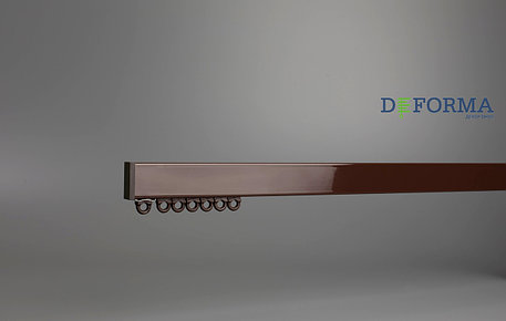 Карниз для штор "Decora2 Brown" профильный, фото 2