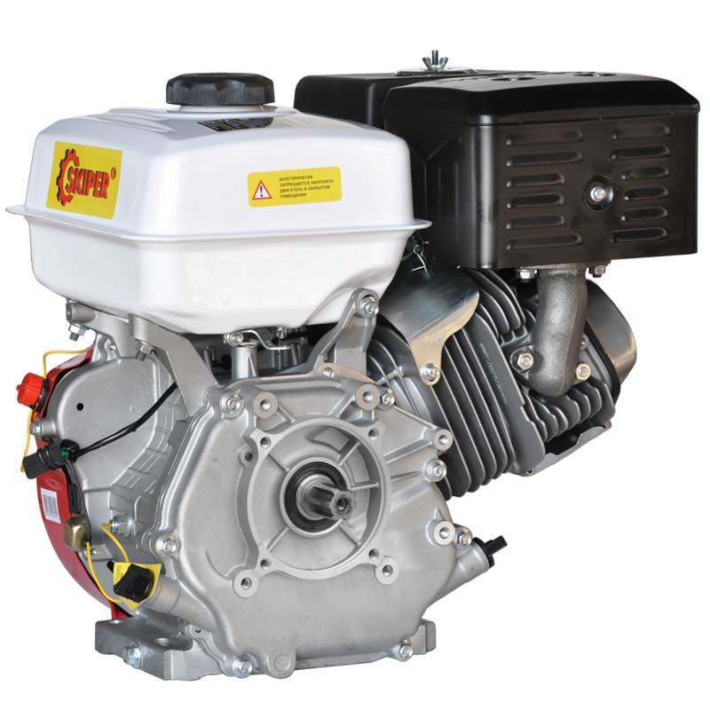 Двигатель бензиновый SKIPER N177F(K) (шлицевой вал диам. 25мм х35мм) - фото 1 - id-p145597817