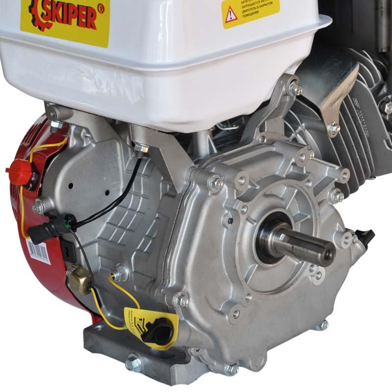 Двигатель бензиновый SKIPER N188F(K) (вал диам. 25мм х60мм. шпонка 7мм) - фото 3 - id-p145598360
