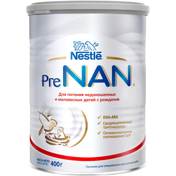 Смесь Nestle PreNAN 400г - фото 1 - id-p144381306