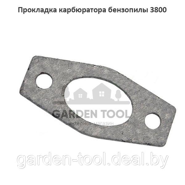 Прокладка переходника карбюратора бензопилы 3800
