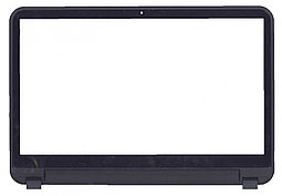 Сенсорное стекло (тачскрин) для Dell Inspiron 15R 04J3M2 черное c рамкой