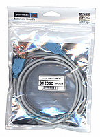 Дата кабель Vention USB 2.0 - USB 2m серый круглый