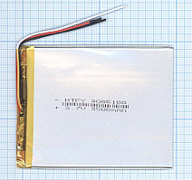 Аккумуляторная батарея Li-Pol (3x85x100мм), 3pin, 3.7В, 3500мАч