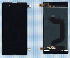 Модуль (матрица + тачскрин) для Sony Xperia E3 (D2202), черный