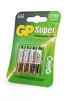 Батарейка (элемент питания) GP Super GP24A-2CR4 LR03 BL4, 1 штука