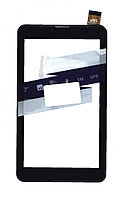 Сенсорное стекло (тачскрин) для Irbis TZ709 V2, черное с рамкой