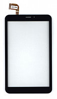 Сенсорное стекло (тачскрин) для Irbis TZ877, черное с рамкой