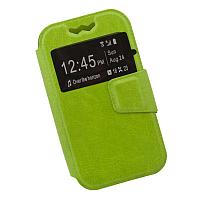 Чехол "LP" раскладной универсальный для телефонов размер L 120х56мм, зеленый (коробка)