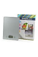 Весы кухонные ERGOLUX ELX-SK02-С03 платформа 5 кг, серый