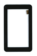 Сенсорное стекло (тачскрин) Y7Y007(86V), черное с рамкой, б.у.