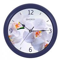 ЕС-110 орхидея (009483) Часы настенные ENERGY