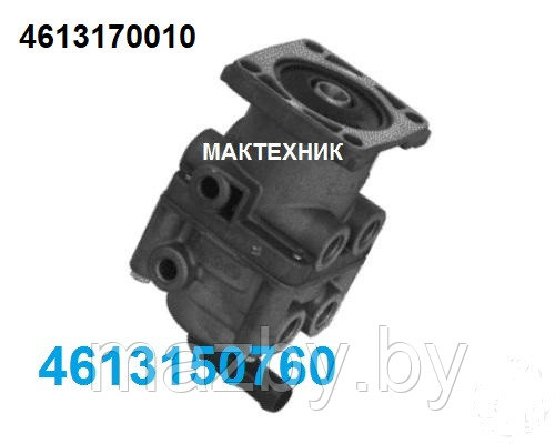 Кран тормозной МАЗ  wabco 4613170010