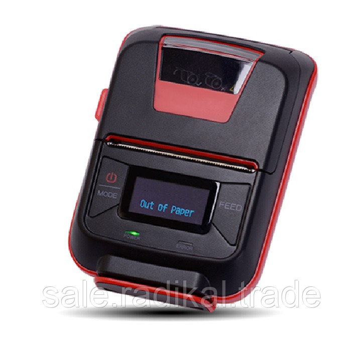 Принтер MPRINT E200 USB; Bluetooth чековый,цвет - красный - red - фото 1 - id-p143784510