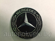 Эмблема MERCEDES на капот  W204 черная, 322519