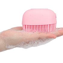 Щетка массажная силиконовая для тела Silicone Massage Bath Brush, фото 3