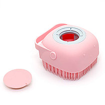Щетка массажная силиконовая для тела Silicone Massage Bath Brush, фото 2