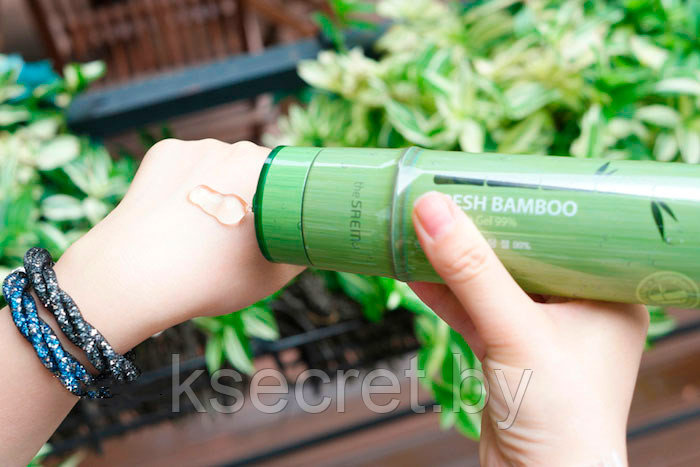 The Saem Bamboo Гель для тела с экстрактом бамбука Fresh Bamboo Soothing Gel 99% 260 мл - фото 2 - id-p145719754
