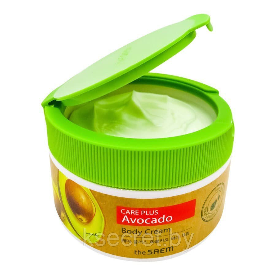 The Saem CARE PLUS Крем для тела с экстрактом авокадо Care Plus Avocado Body Cream 300мл - фото 2 - id-p145720321