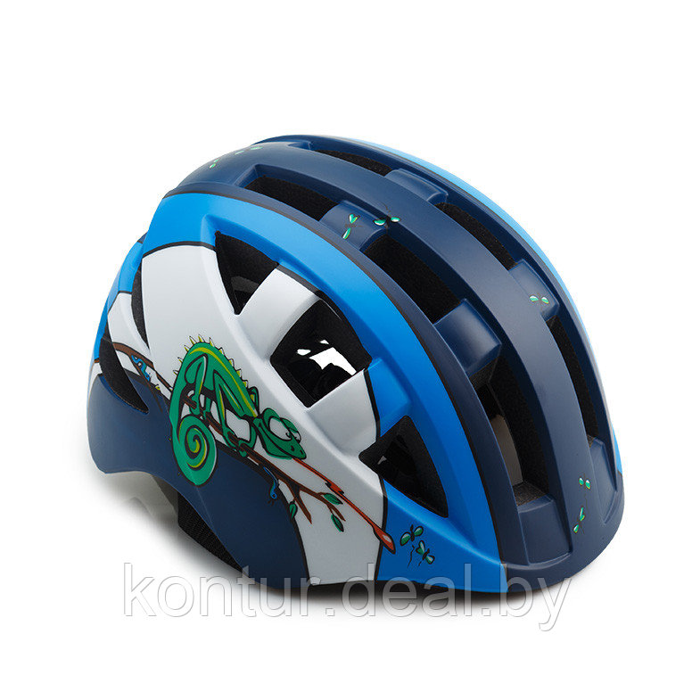 Шлем велосипедный детский Cigna WT-022 (синий/белый) - фото 1 - id-p129012890