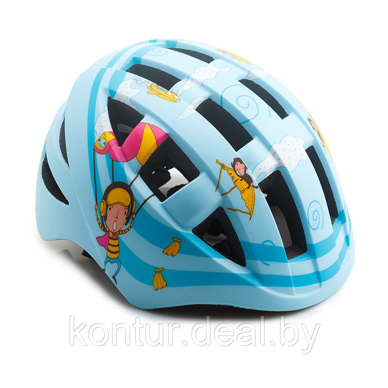Шлем велосипедный детский Cigna WT-022 (бирюзовый) - фото 1 - id-p129013230
