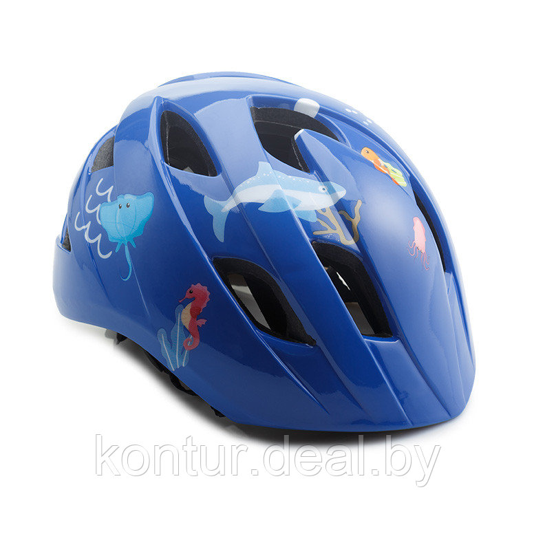Шлем велосипедный детский Cigna WT-020 (синий) - фото 1 - id-p129013512