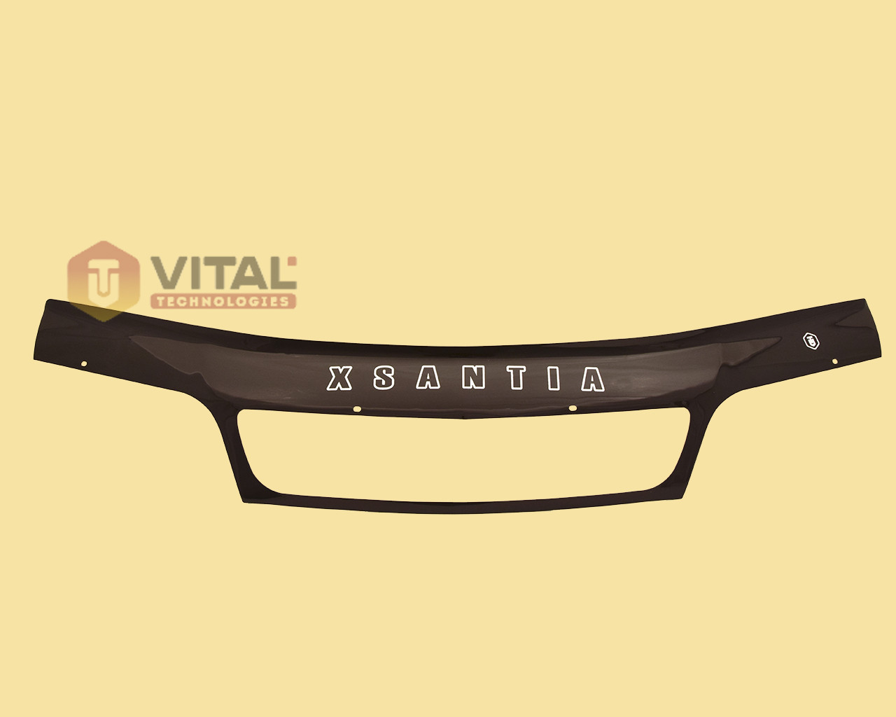Citroen Xantia c 1997-2002 г.в. Дефлектор капота Vital Technologies