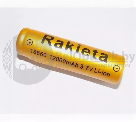 Аккумулятор Rakieta 18650 3.7 V 12000 mAh Li-ion New gold 1шт - фото 5 - id-p145732894