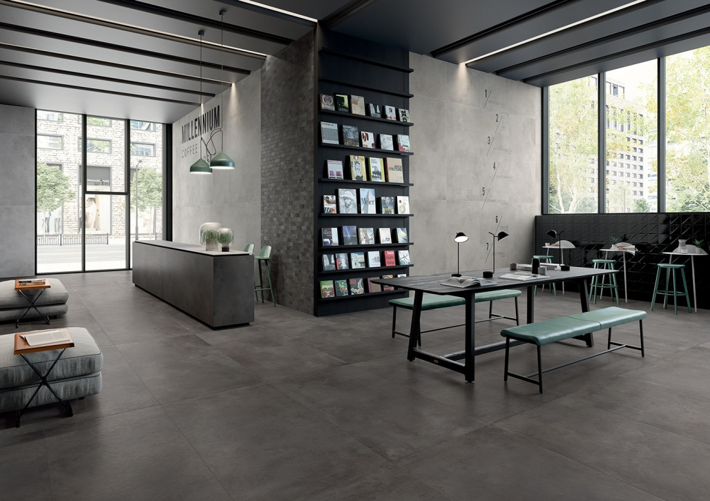 Керамогранит Italon / Millenium Black / Миллениум Блэк реттифиц. 60x60