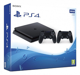 Playstation 4 (PS4) slim 1TB c двумя геймпадами оригинал