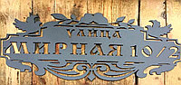Указатель улицы. Из металла . 35592331 Указатель улицы. Из металла .