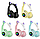 Наушники беспроводные кошачьи Cat P33M с ушками LED+Светящиеся уши (Черные), фото 2