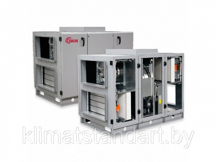 Приточно-вытяжная установка Salda RIRS 3500 HW (L/R) EKO 3.0 RHX (водяной нагрев)