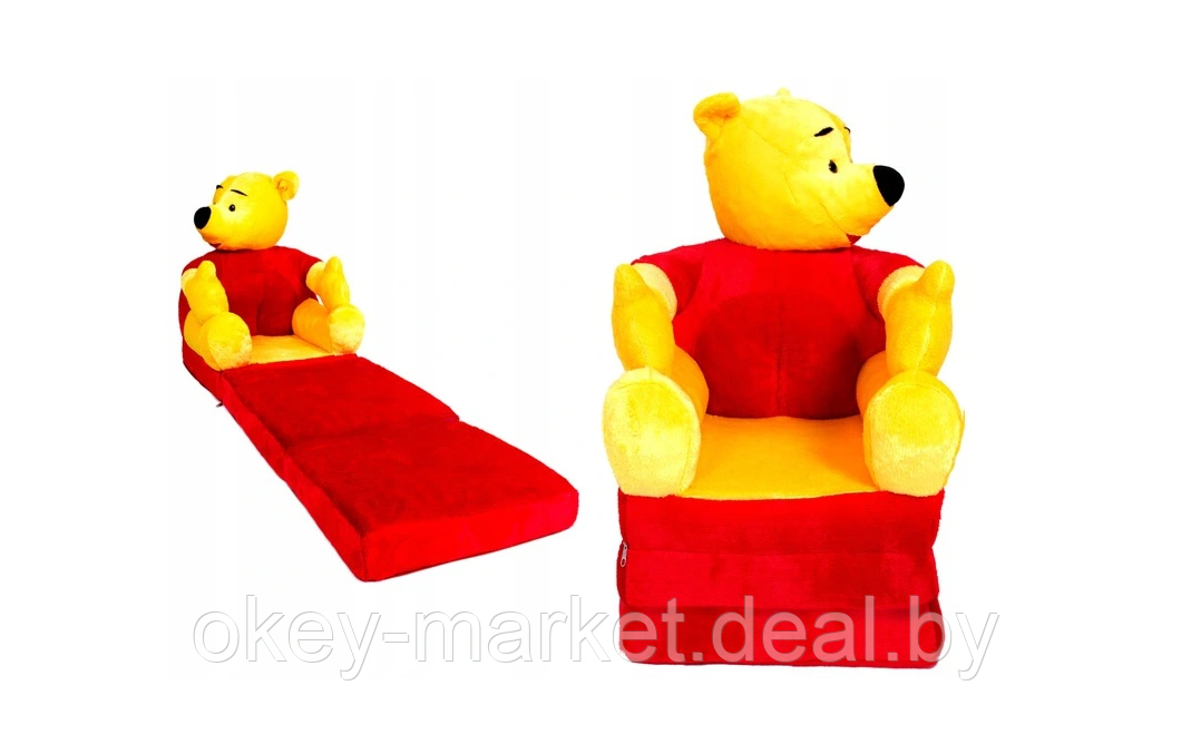 Детское мягкое кресло-кровать, игрушка для детей Человек паук - фото 1 - id-p145835046