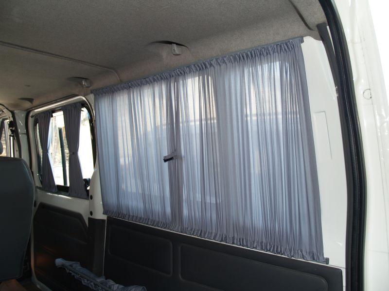 Шторки VW T-4, чёрные - фото 3 - id-p145836143